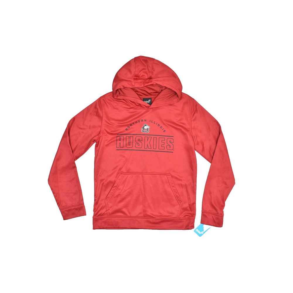 NEW Northern Illinois Huskies Gen2 Red Athletic Hoodie Pullover Women's Size XL